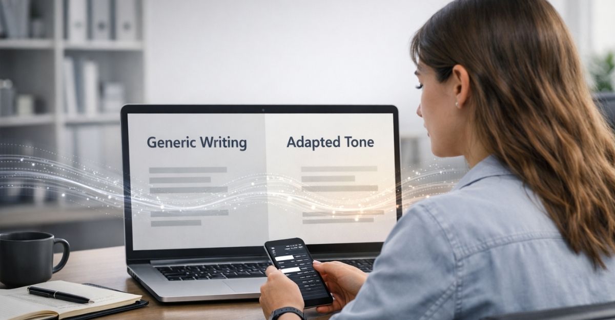 Tone adaptation