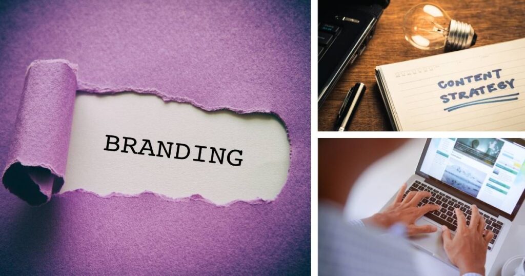 clústeres de contenido par branding