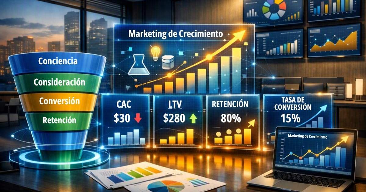 Imagen que representa el Growth Marketing