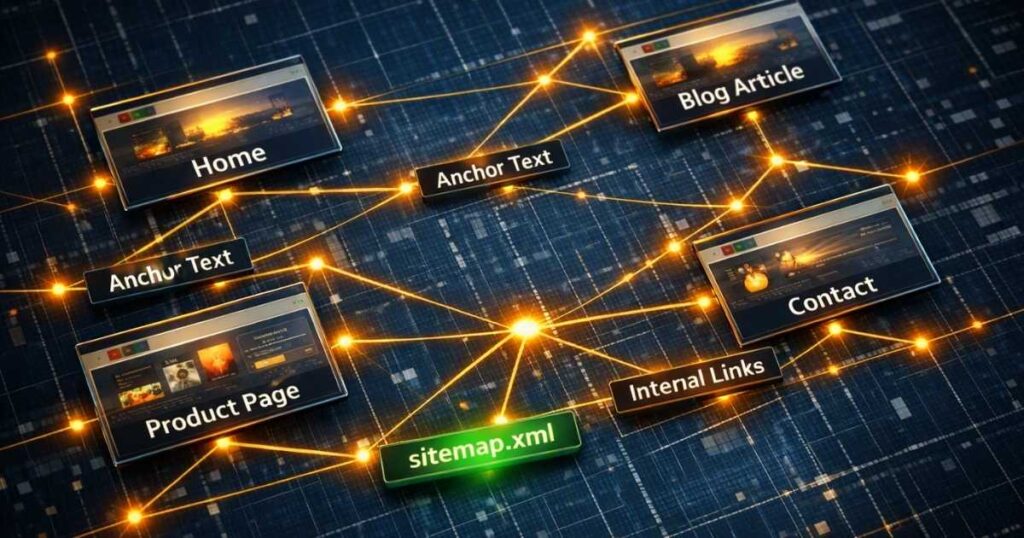 Imagen de posicionamiento SEO y rendimiento de una web