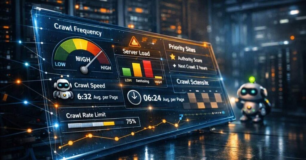 Pantalla que muestra la velocidad de rendimiento de una página web